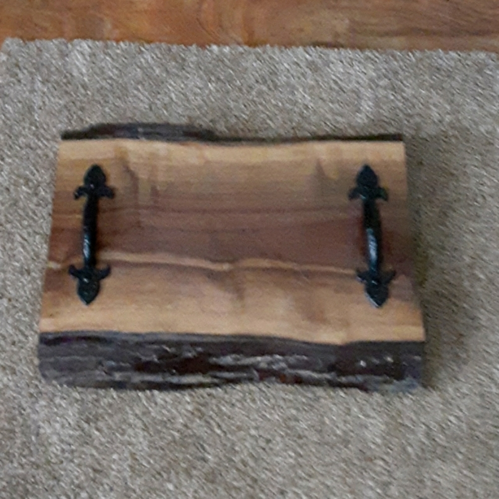 Love edge serving tray